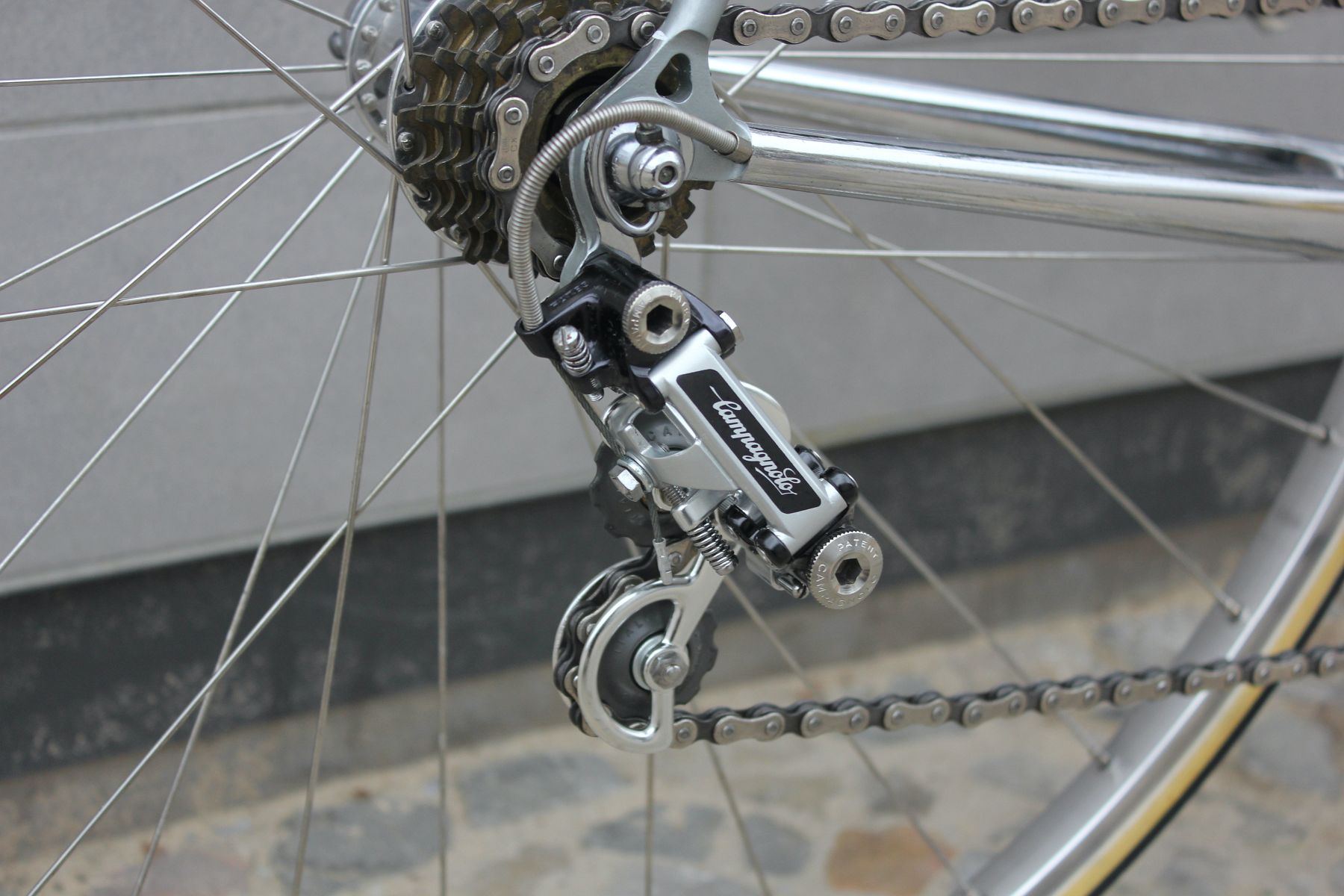 Manettes De Vitesse Campagnolo Super Record Pour Vélo De Route - Modèle Chesini Downtube