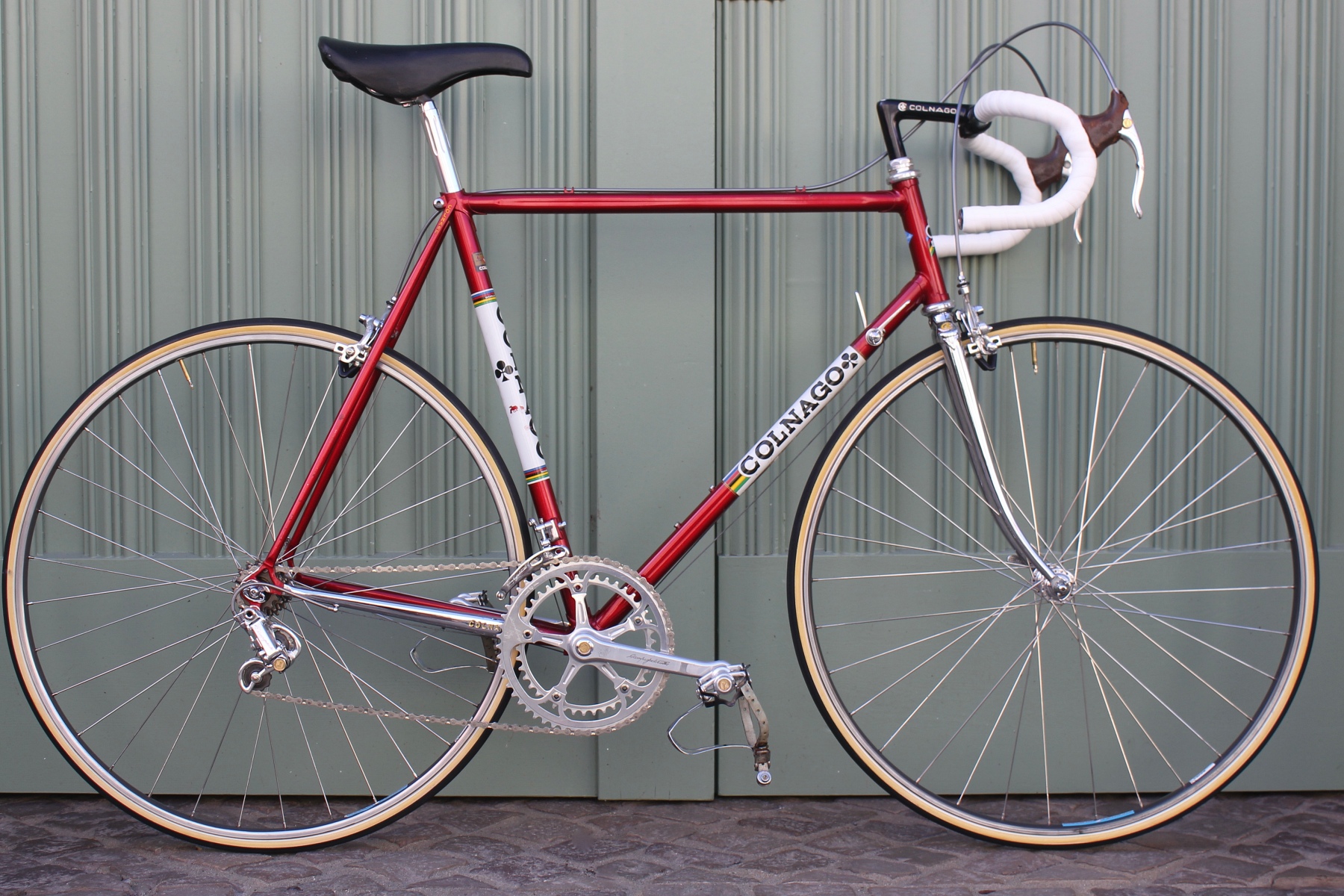 Cadre De Vélo Colnago Super Profil - Années 80 - Occasion En Bon état